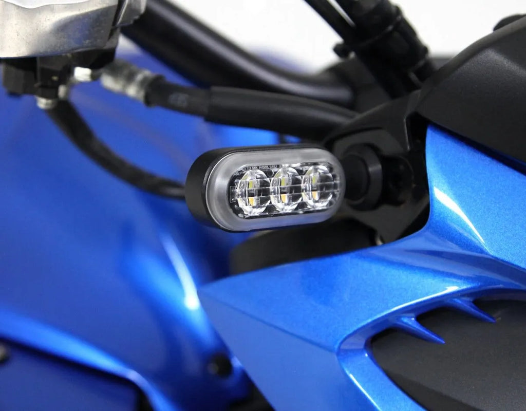 T3 Switchback M8 LED Front Turn Signals for Motorcycle