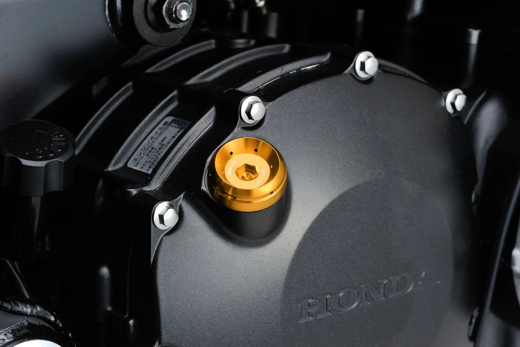 Tapón de llenado de aceite Bullet M24xP3.0 dorado