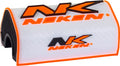 3D White Handlebar Pad for Enduro