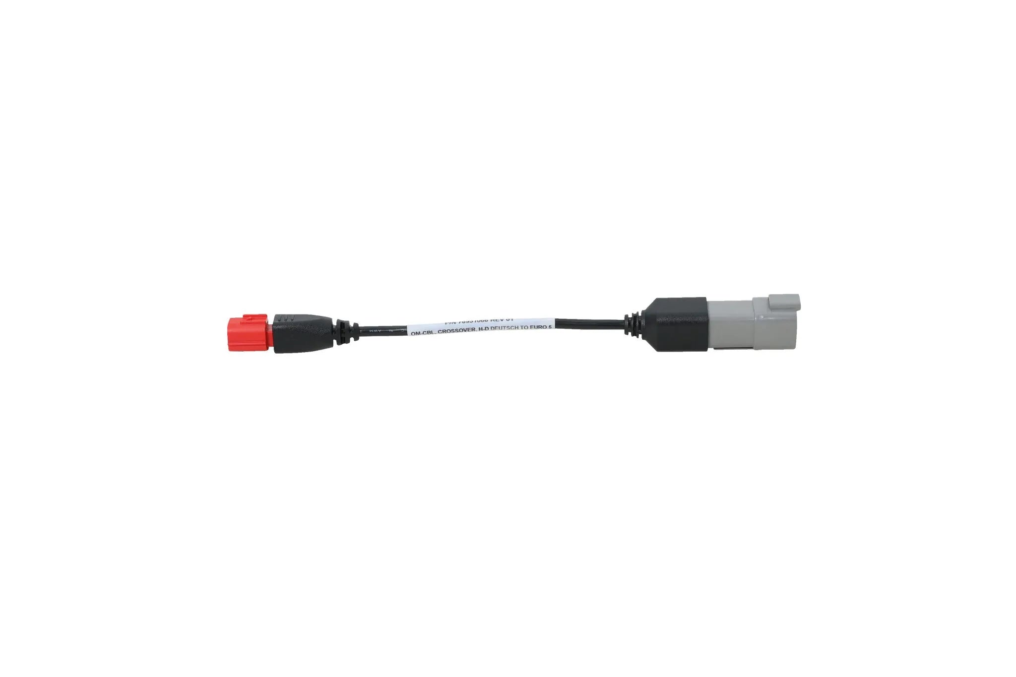 Cable Crossover para conector Harley-Davidson Euro5 a conector alemán HD de 6 pines