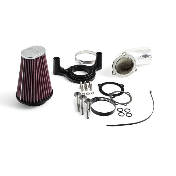 Universal Direct Mount Air Filters Bright Chrome For Harley Davidson