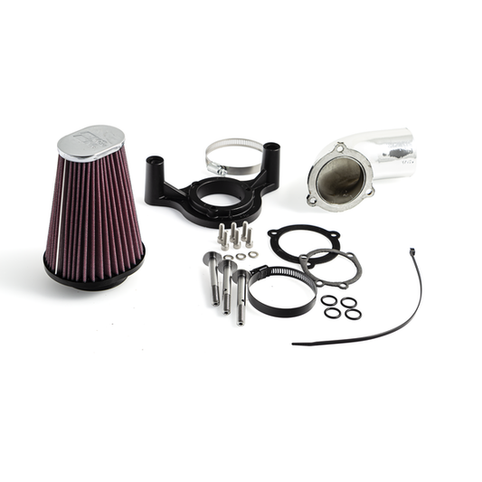 Bright Universal Direct Chrome Assembly Luchtfilters voor Harley Davidson