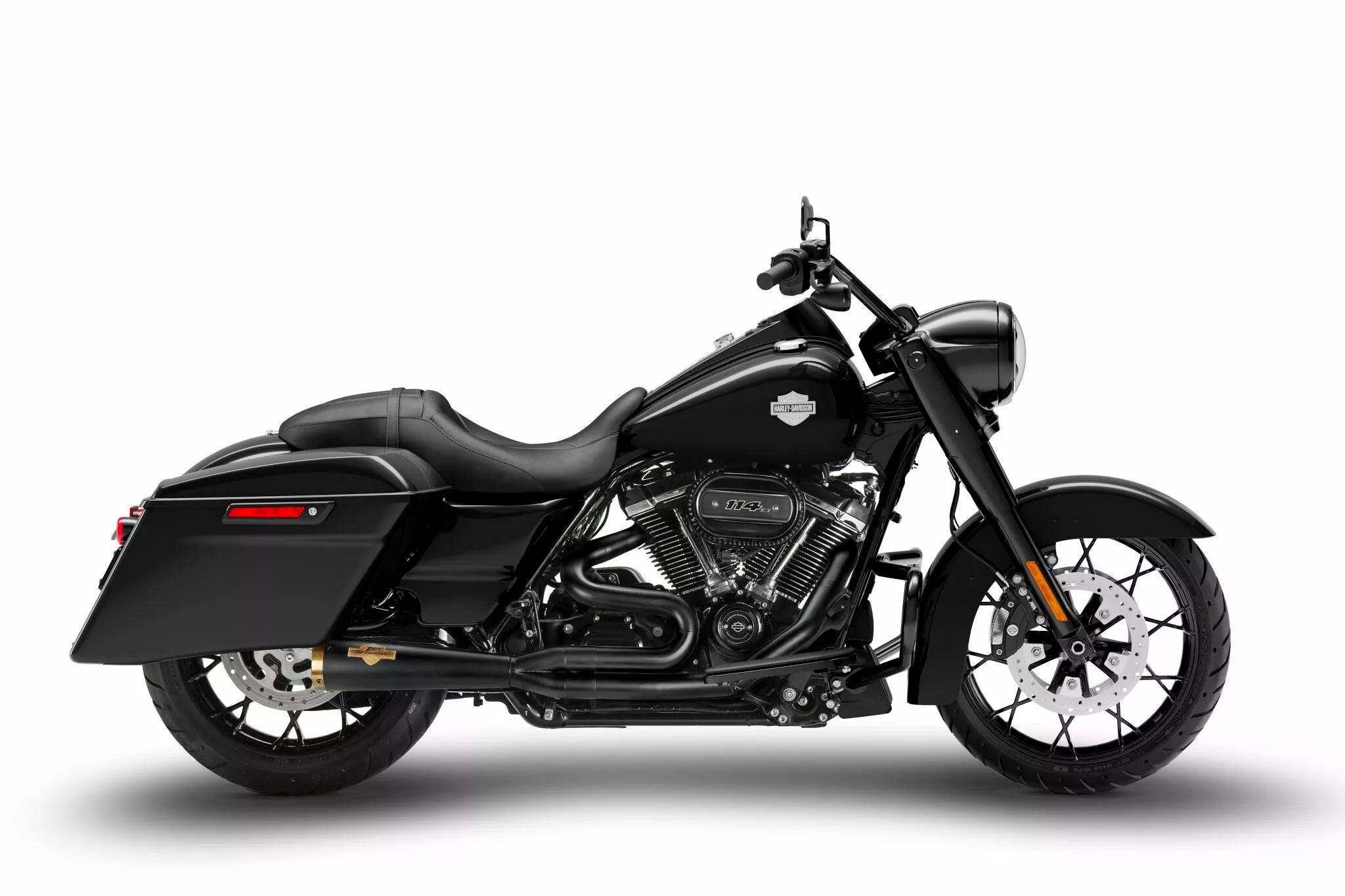 Escape Para Harley-Davidson Zard Negro Mate 2:1 Edición Limitada 120º Hd-Touring M8 17-23