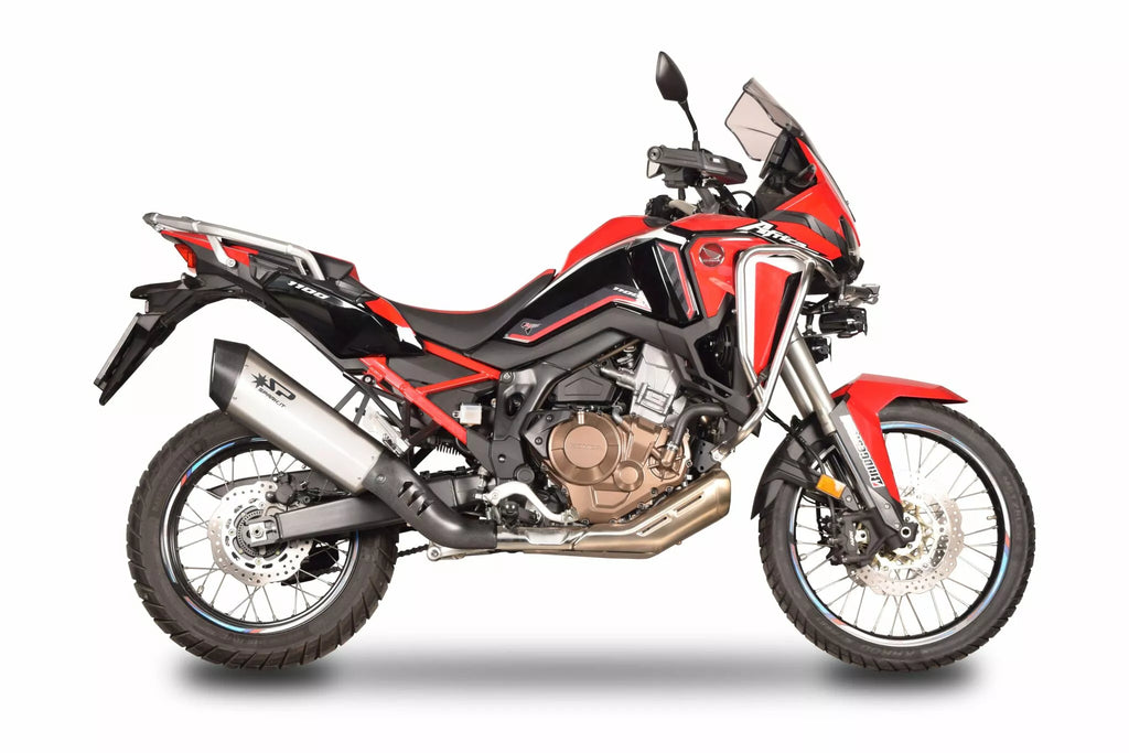 Silenciador Slip-On Fighter Para Honda CRF1100L Africa Twin Y Adventure Sport 20-24