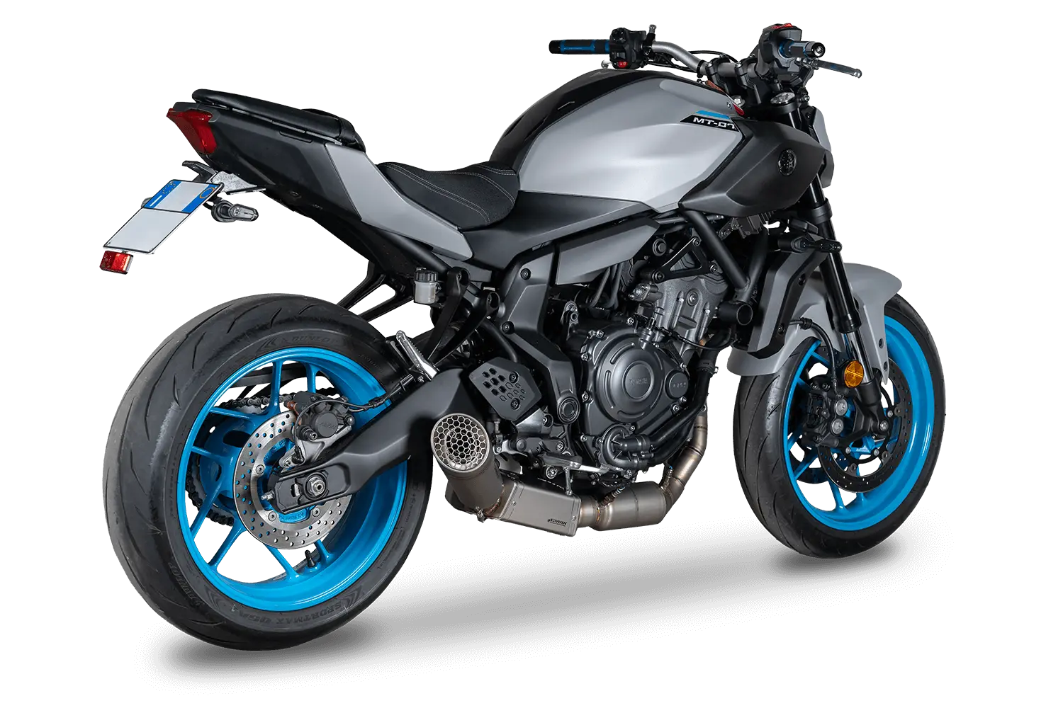 Sistema de escape GRID-O para Yamaha MT07/R7/TRACER7