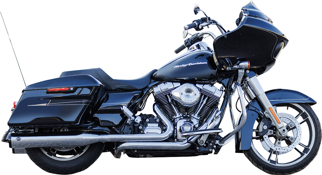 Silenciadores Slip-On Gnx 4,5” Cromado Para Harley Davidson