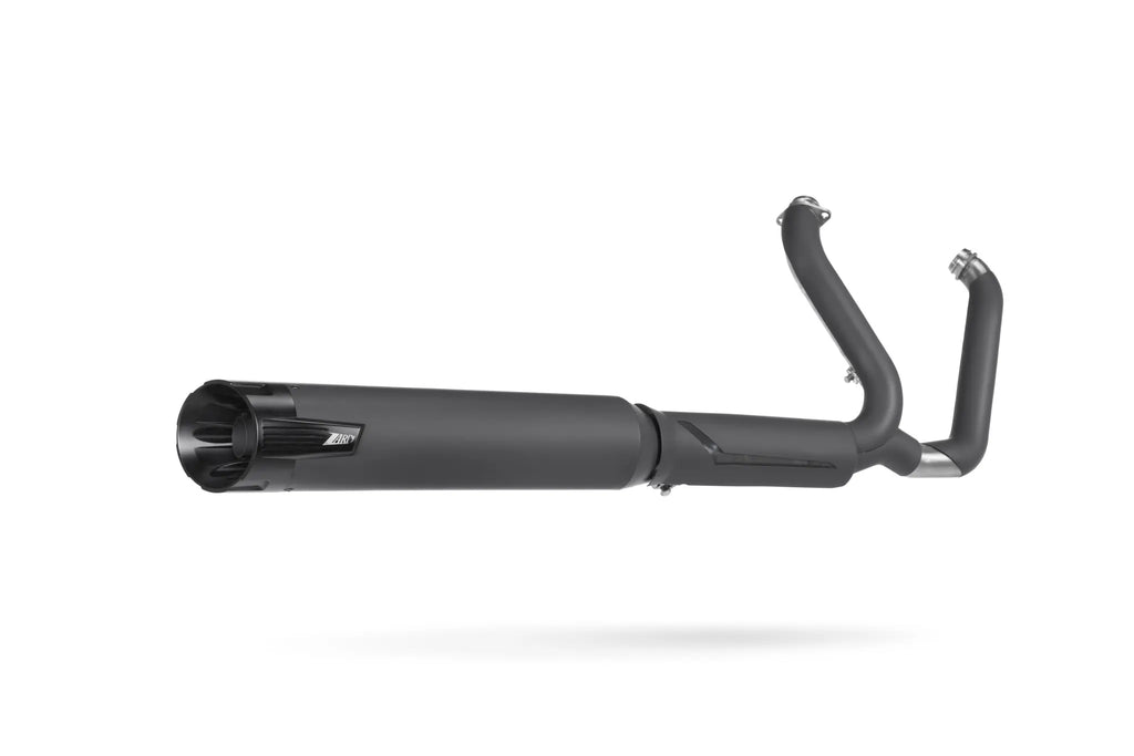 Escape Zard 2:1 negro para Harley Davidson Softail