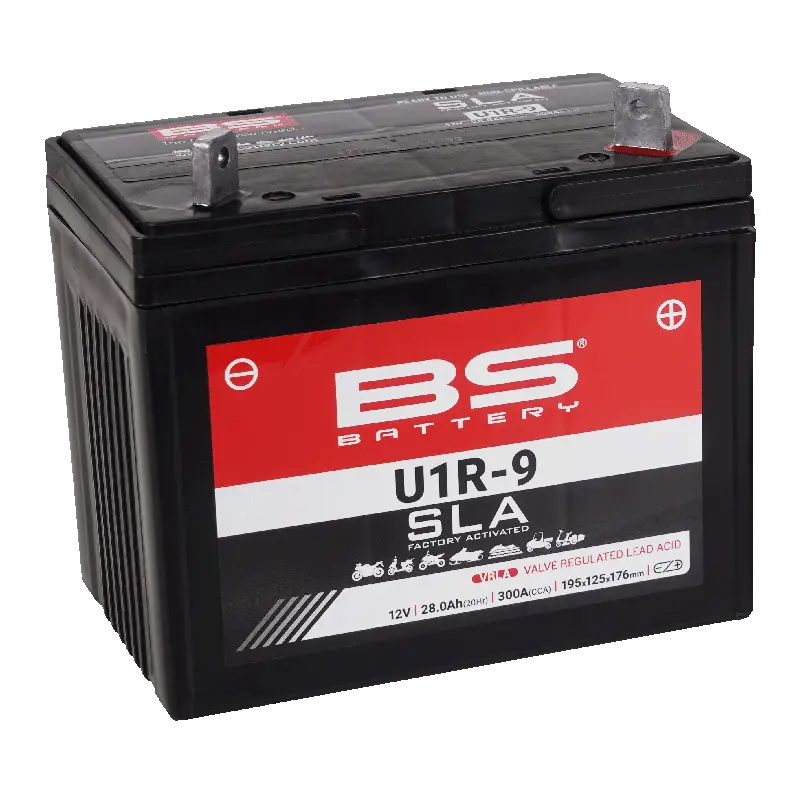 BS U1R-9 SLA AGM Battery Factory Activated and Maintenance Free
