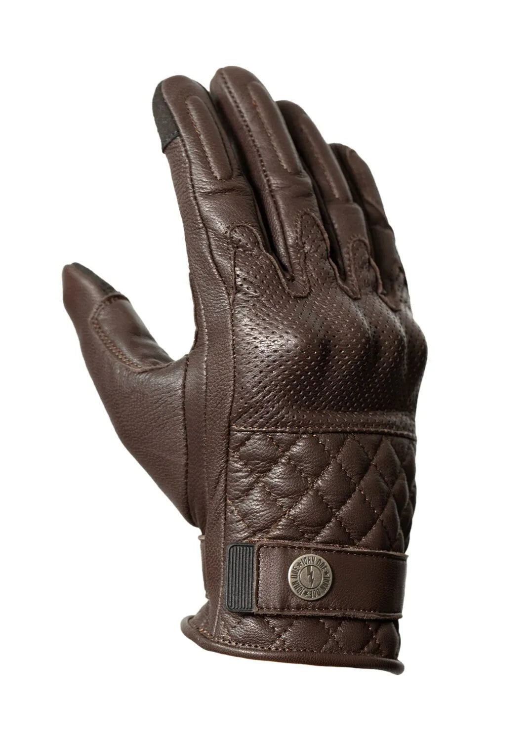Guantes moto homologados Tracker  TRACKER GOAT LEATHER BROWN SM