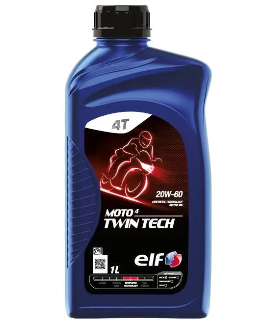 Aceite Motor Para Moto 4 Twin Tech 20W60 Syn 1