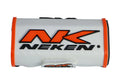 White Enduro Handlebar Pads
