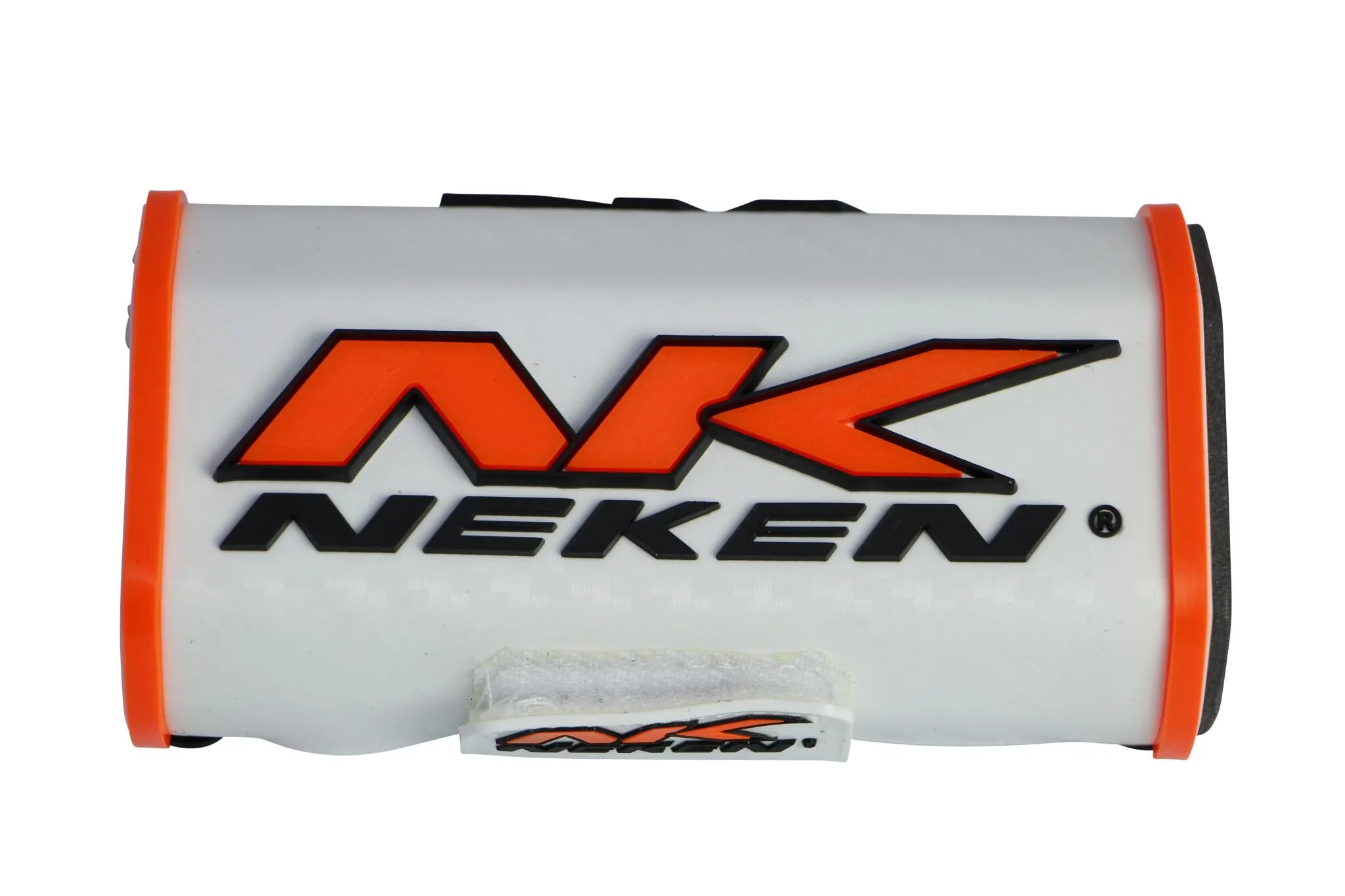 White Enduro Handlebar Pads