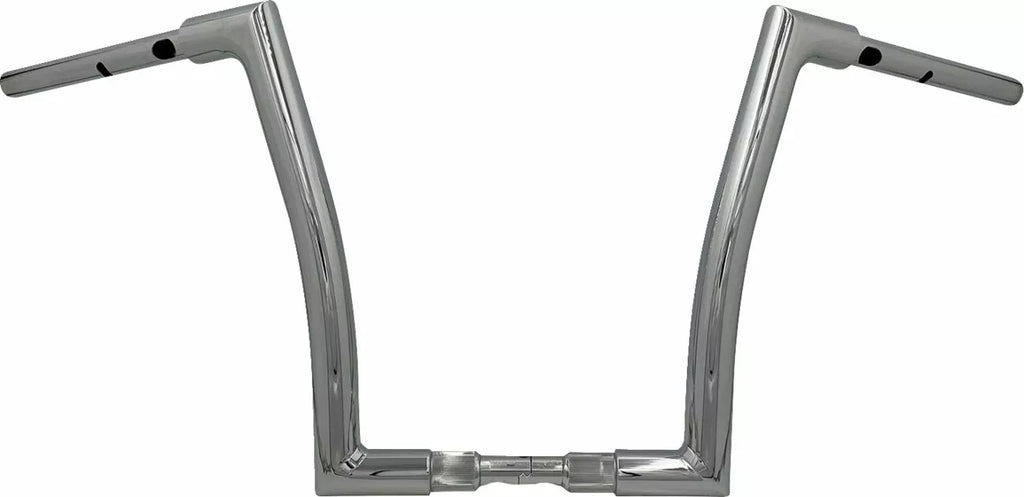 14" 1,5" Flat Top Chrom-Lenker für Harley Davidson FLTRX/SE 23-24