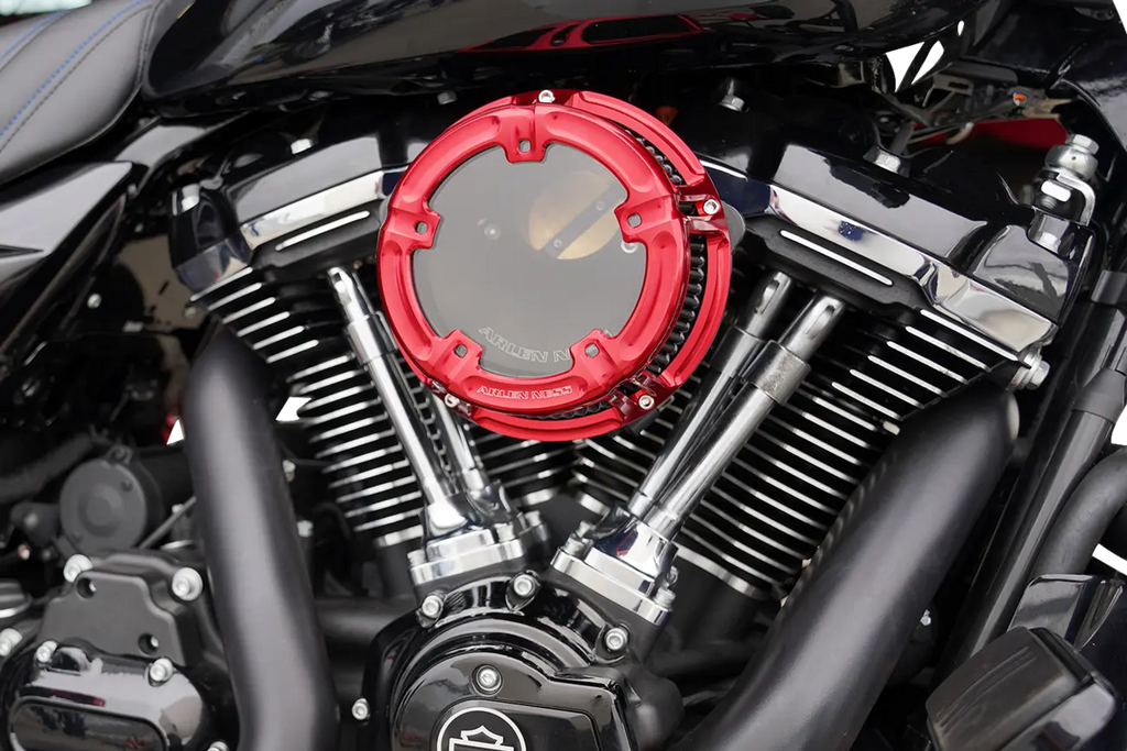 Filtro de aire Method™ Clear Series rojo para Harley Davidson FLTR/FLHX