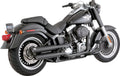 Vance & Hines Twin Slash 3" Slip-On Schalldämpfer für Harley Davidson
