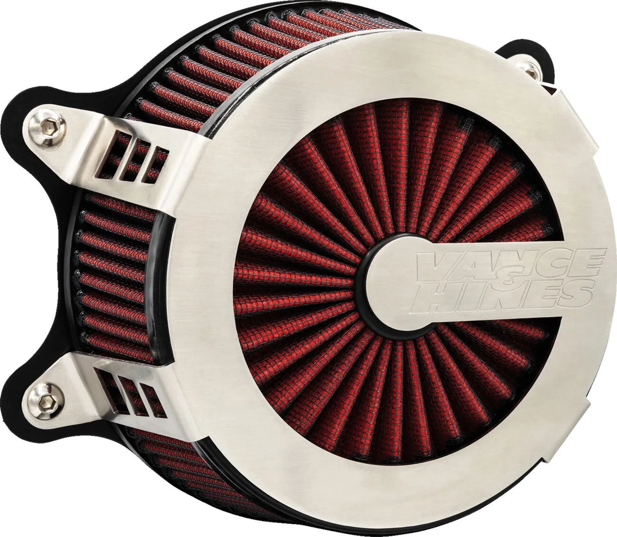 VO2 Vance &amp; Hines Cage Fighter Luftfilter für Harley-Davidson