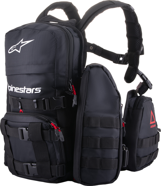 Black TechDura Tactical Pack Backpack