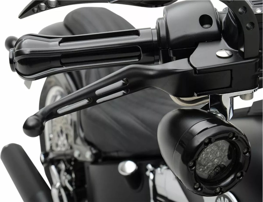 Kit Manetas Agujereadas Negro para Harley-Davidson