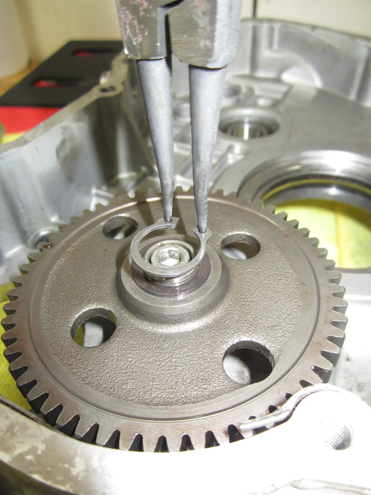 Pinze per anelli elastici interni dritte 7''