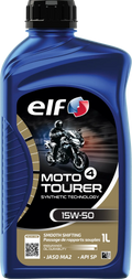 Aceite motor sintetico para moto 4 Tourer 15W-50 1L
