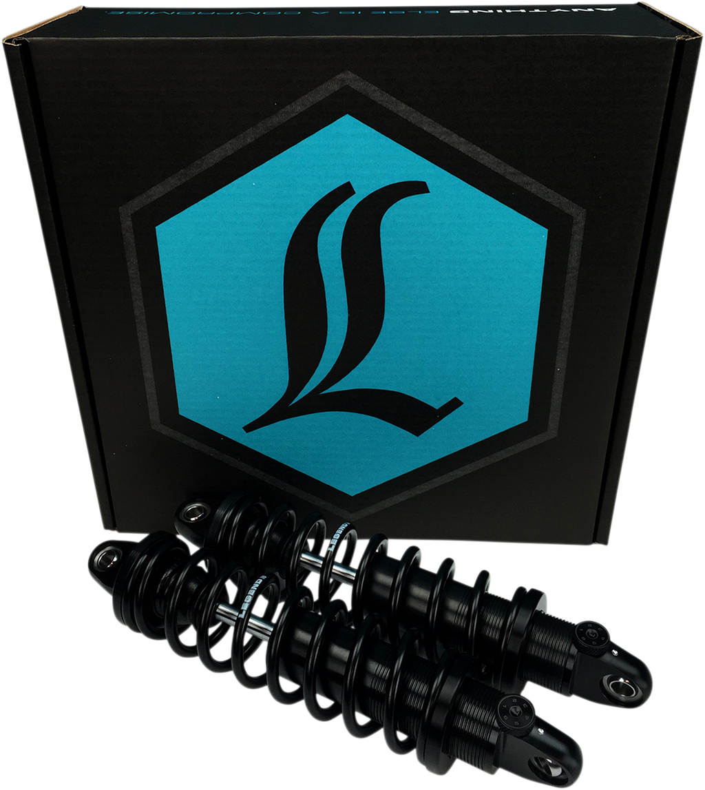 Amortiguadores De Suspensión Ajustables Legend Revo-A De 12" Para Harley-Davidson Touring