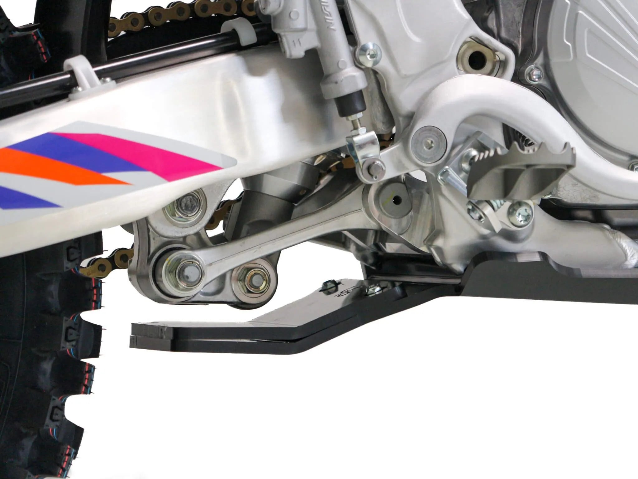 Cubrecárter negro delantero inferior Xtrem para Yamaha