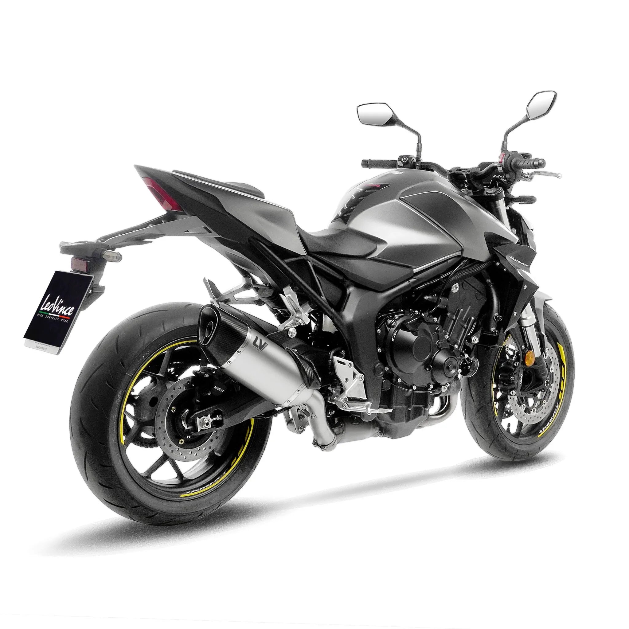 Silenciador Slip-On LV-14R Titanium Para Honda