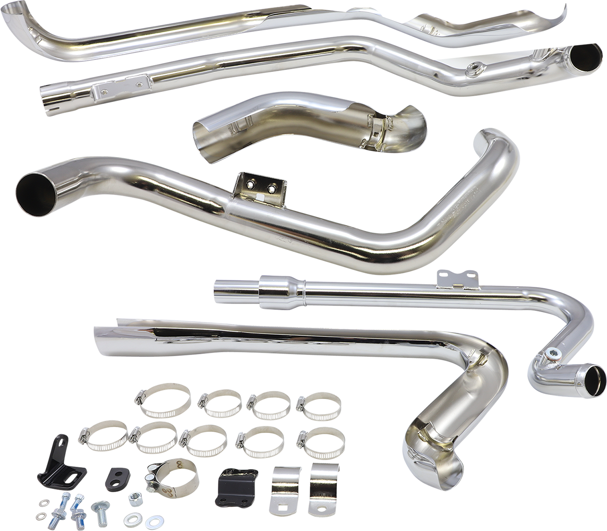Tubos Colectores True Dual Para Harley Davidson