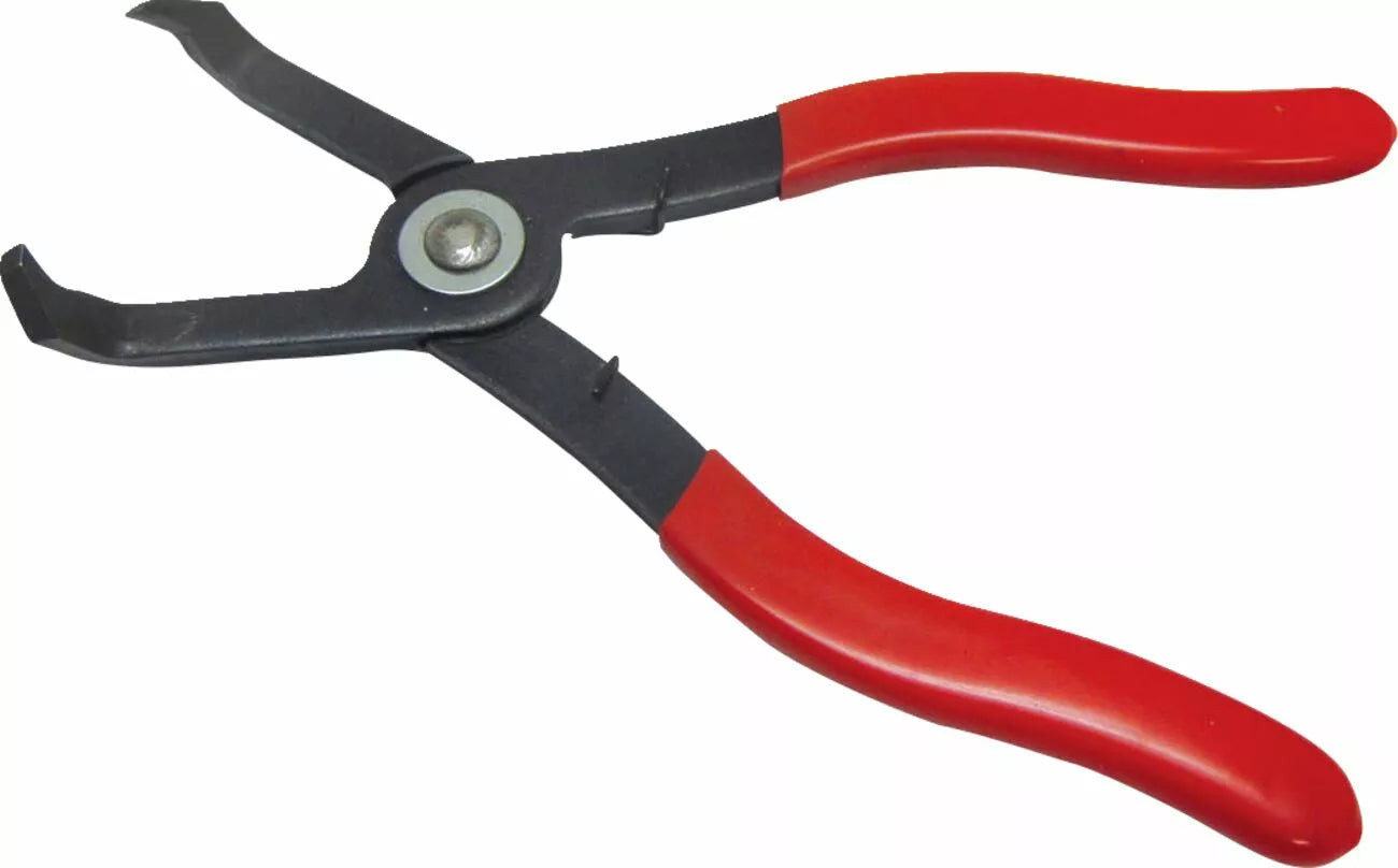 Pliers for plastic rivets