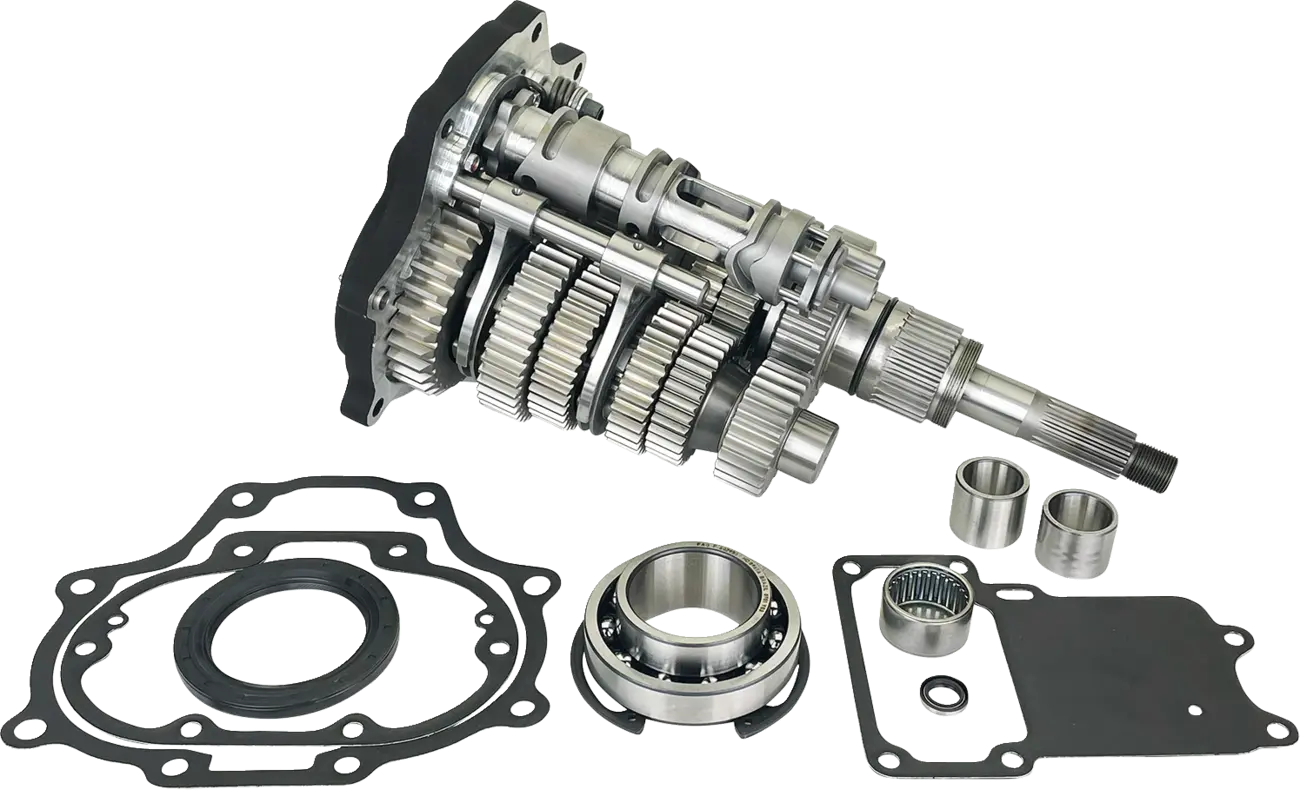 Kit de engranajes Fat 6 Super FAT 6 TRANSMISSION SUPER GEAR Kit - TC 07-17 - BLACK