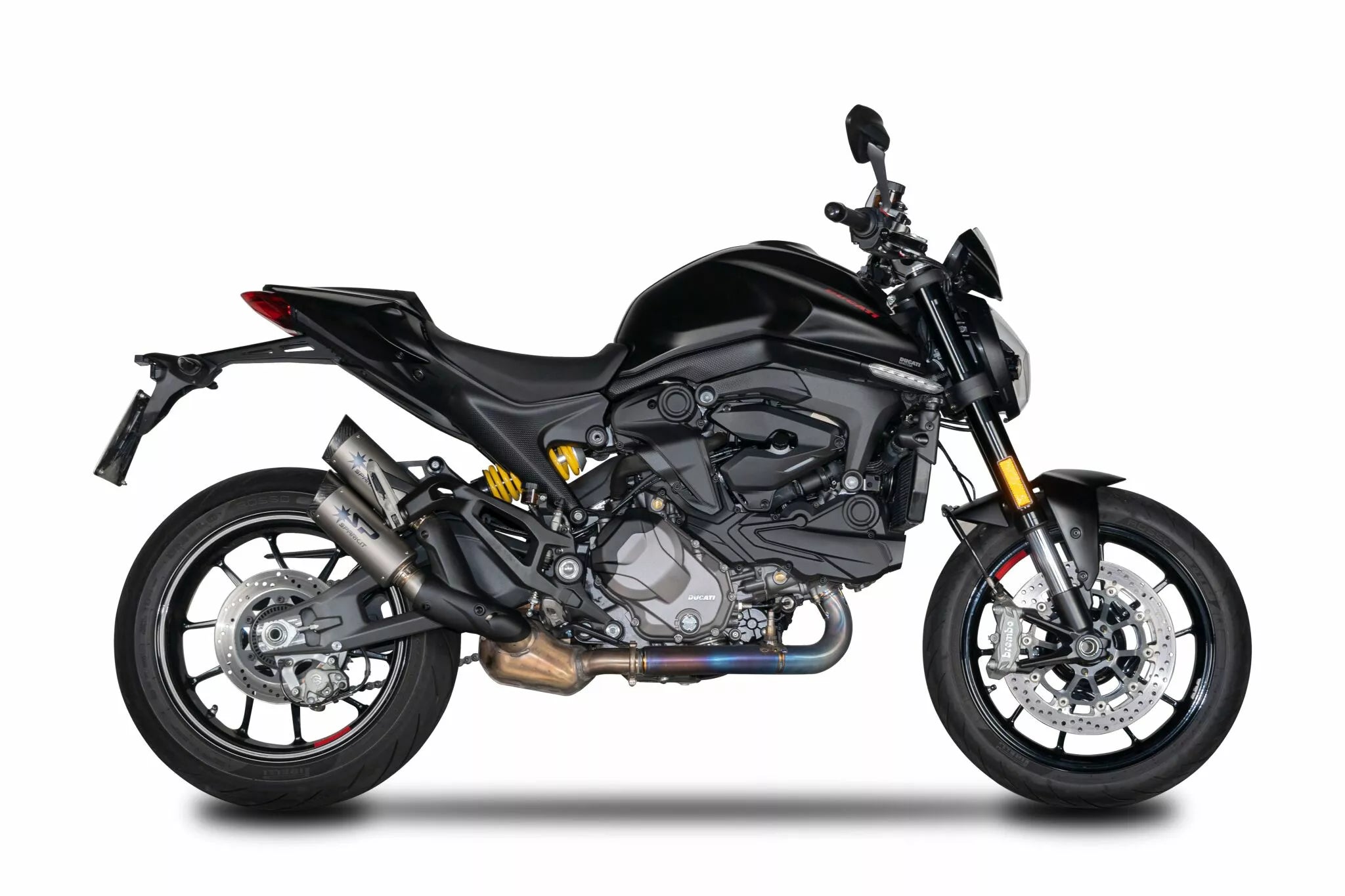 Dyno Slip-On Mufflers for Ducati Monster 937 21-24