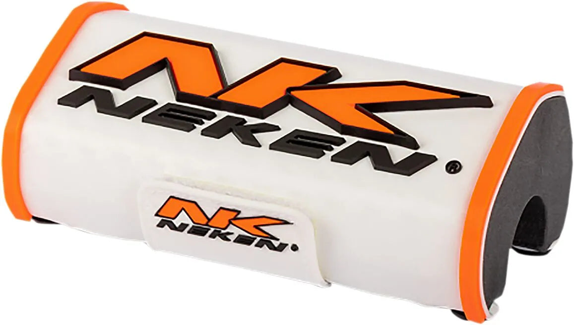 White Enduro Handlebar Pads