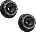 Black Fork Nut Cover for Harley Davidson