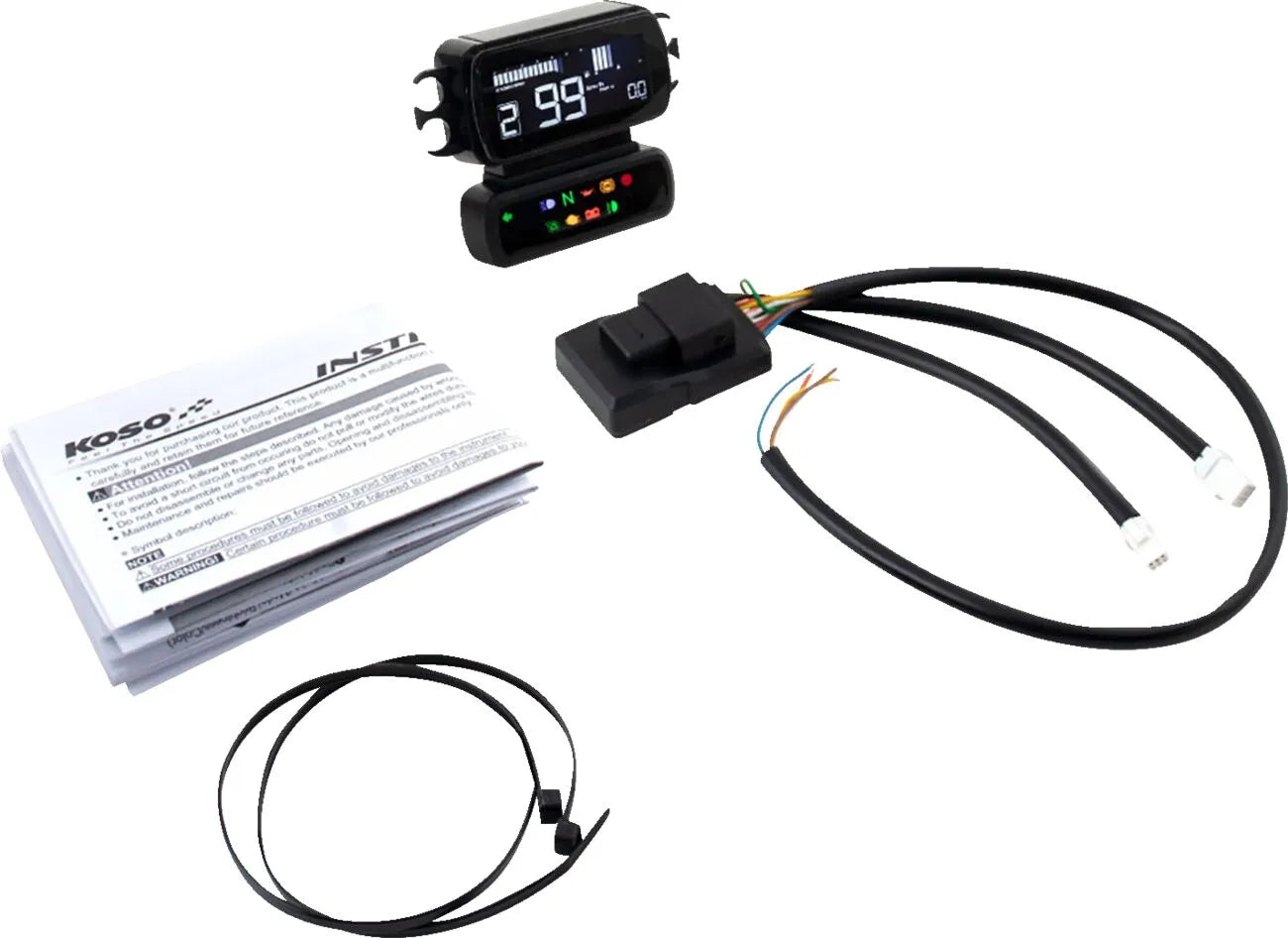 D2 LCD Multifunction Speedometer for Harley Davidson FLH