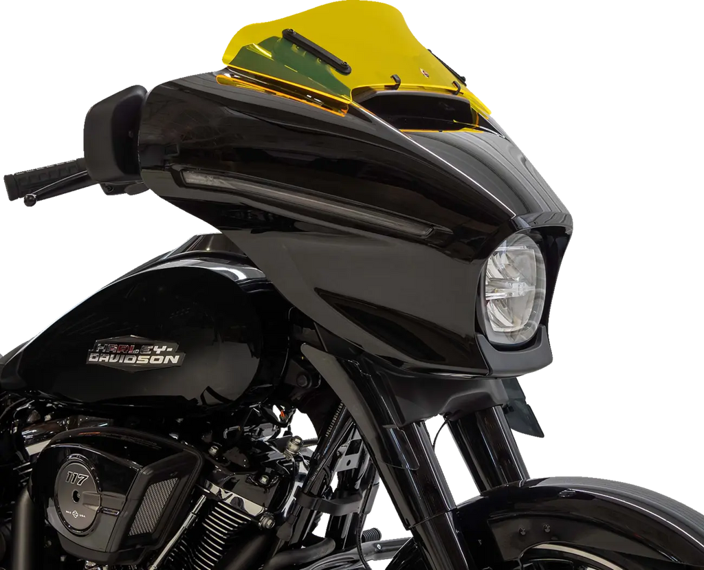 Kolor Flare™ Ice Yellow Windscreen for Harley Davidson