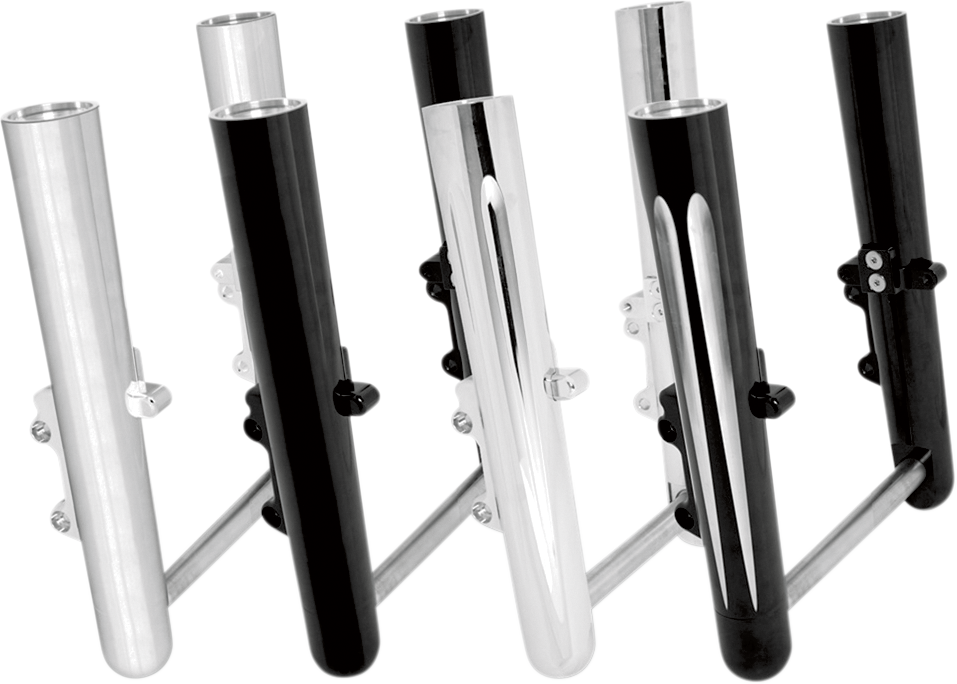 Black "Hot Legs" Fork Legs for Harley-Davidson