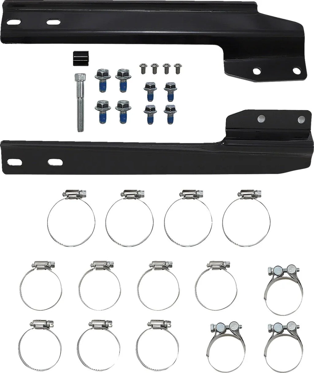 Escapes 2 en 2 Cobra cola de pez para Harley-Davidson Softail