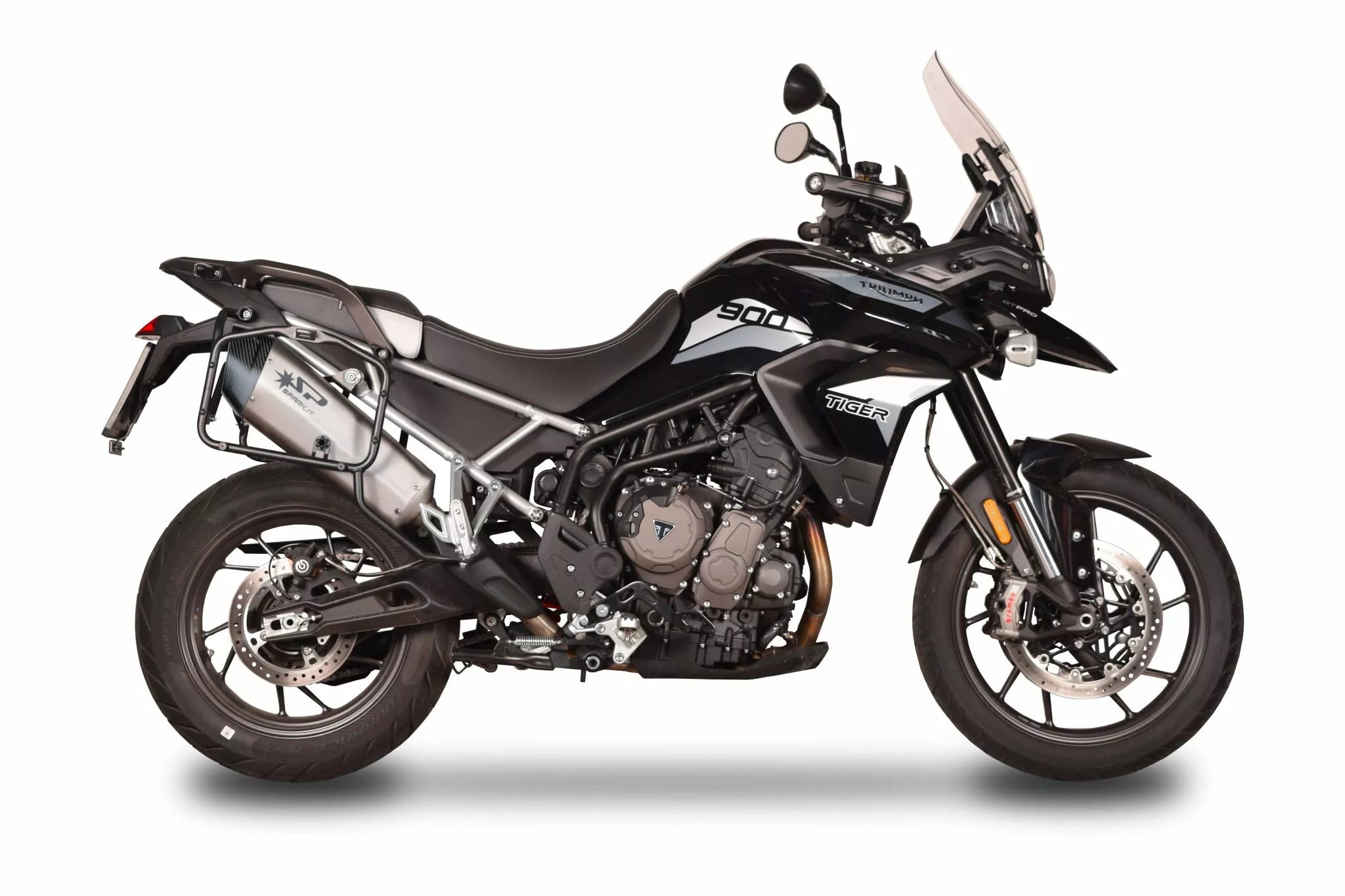 Slip-On Fighter Evo Titan-Schalldämpfer für Triumph Tiger 900 20-23