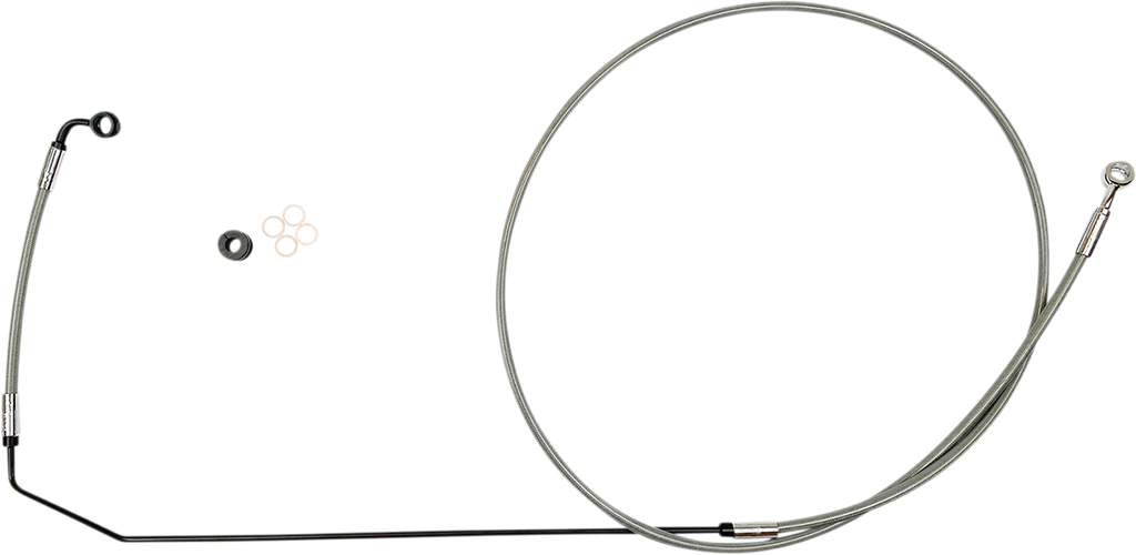 DOT XR Edelstahl-Bremsleitungssatz für Indian