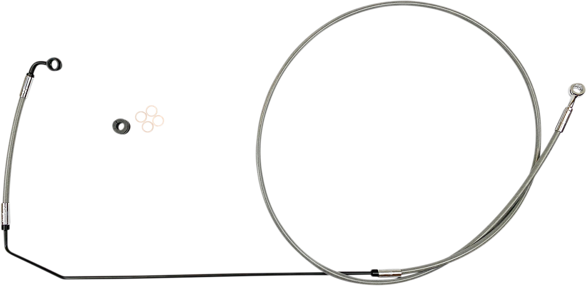 DOT XR Edelstahl-Bremsleitungssatz für Indian