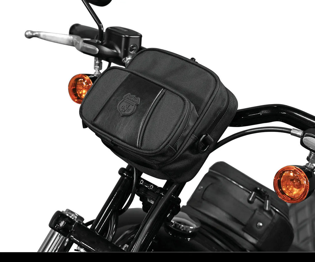 Route 1 Highway Handlebar Bag for Harley Davidson
