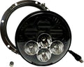 Shark Demon™ 7" LED-Scheinwerfer mit Hintergrundbeleuchtung für Harley Davidson
