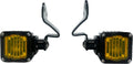 Intermitentes Delanteros Led Shark Demon Amarillo Para Harley Davidson