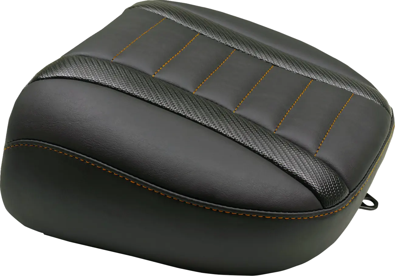 Deluxe-Soziussitz in Mandarinenoptik für Harley Davidson Touring