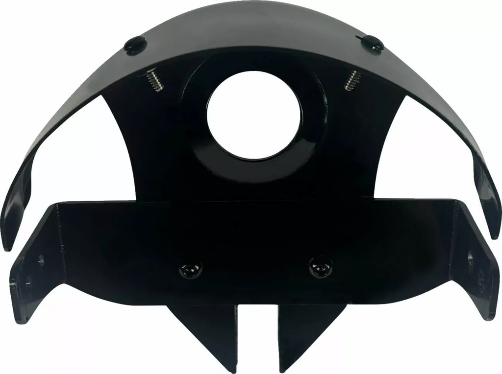 Shark Demon LED-Scheinwerfer mit Sockelhalterung für Harley-Davidson