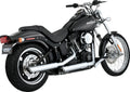 3" Twin Slash Slip-On Mufflers for Harley Davidson Softail