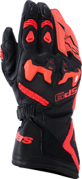 Guantes moto homologados SP-9  SP-9 BLACK/RED FLUO 3XL