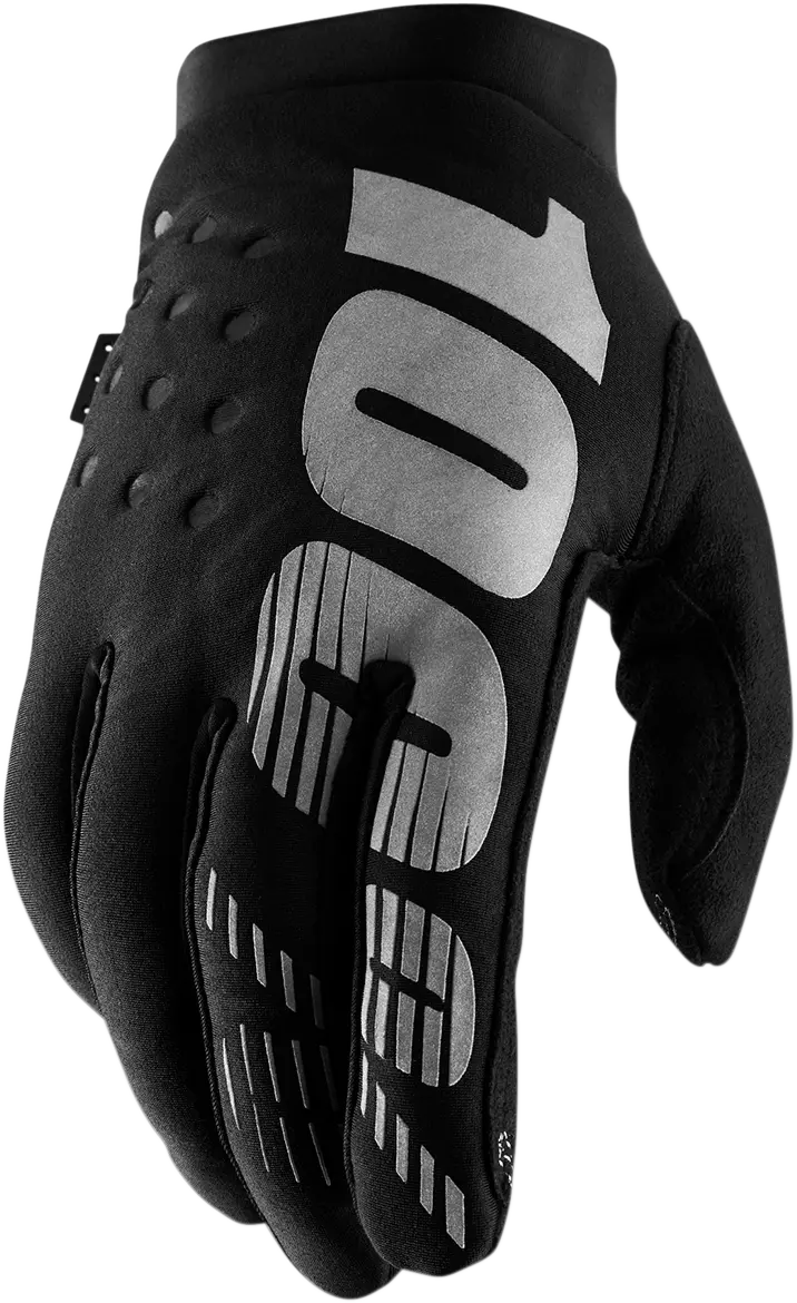 Guantes moto homologados Brisker  BRISKER BK/GY MD