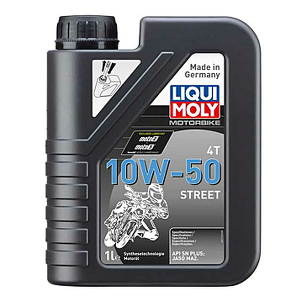 4T 10W-50 Synthetic Motor Oil Street 1L