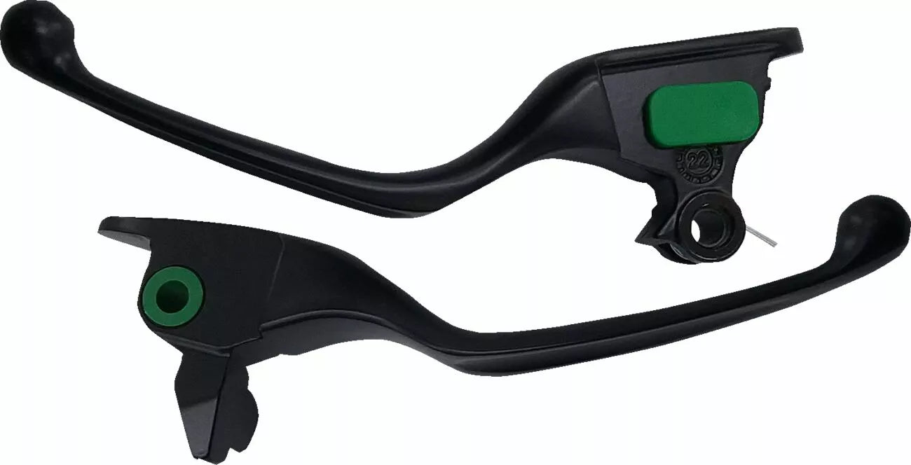 Satz breiter schwarzer Hebel für Harley Davidson